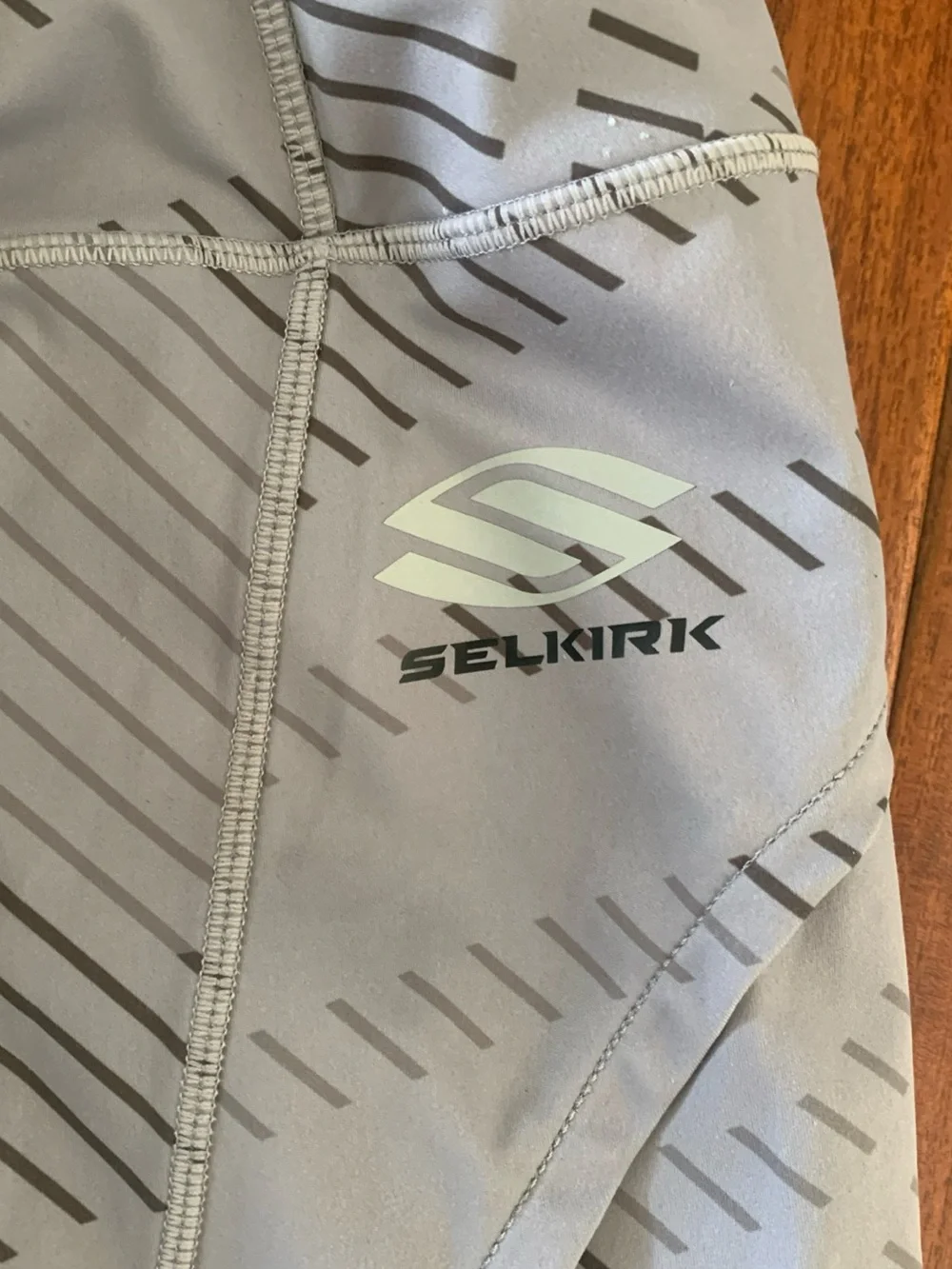 Selkirk Women's Shorts Size L Pro Line Performance Zince Grey Pickleball Tennis